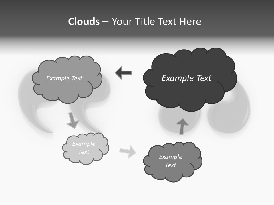 Square Cityscape City PowerPoint Template