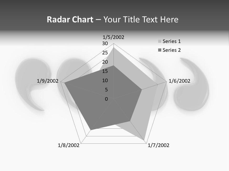 Square Cityscape City PowerPoint Template