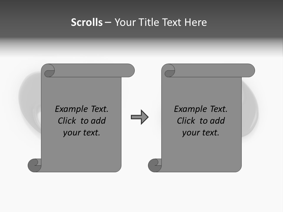 Square Cityscape City PowerPoint Template