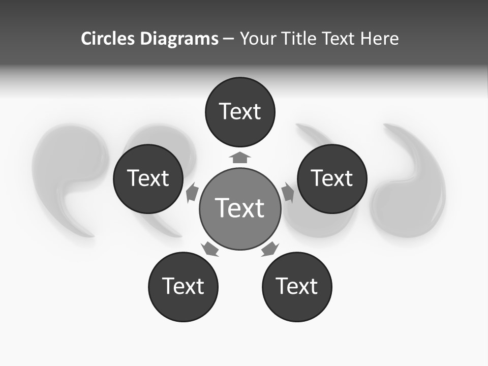 Square Cityscape City PowerPoint Template