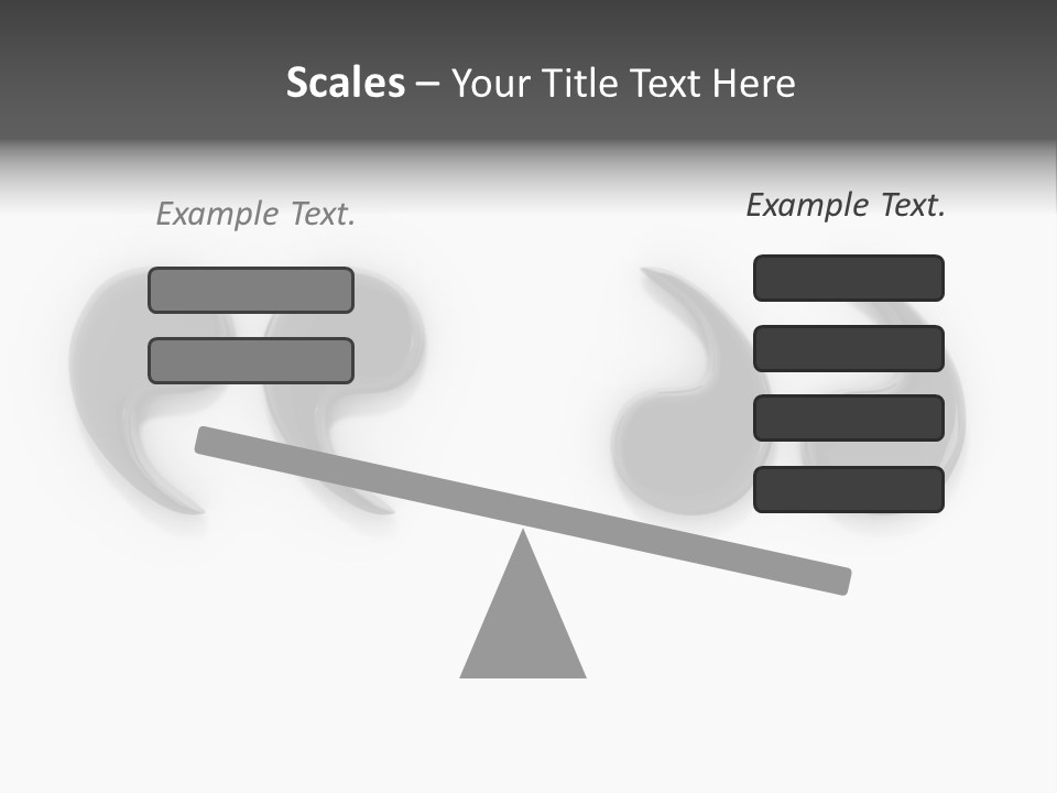 Square Cityscape City PowerPoint Template