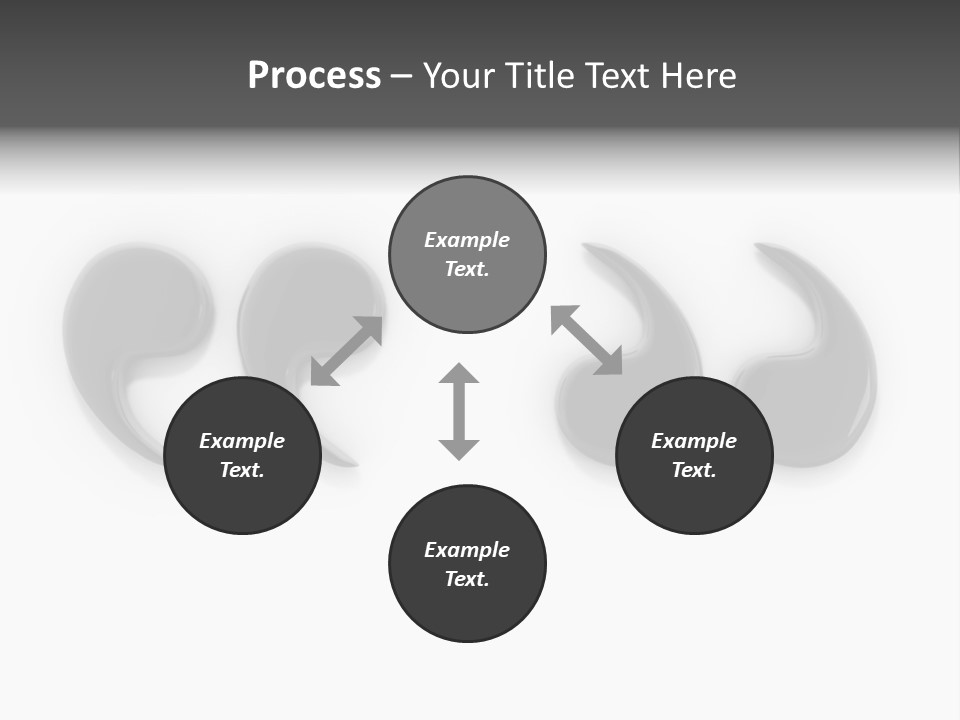 Square Cityscape City PowerPoint Template