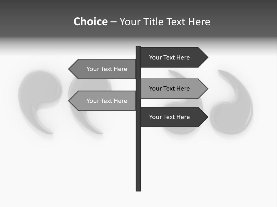Square Cityscape City PowerPoint Template