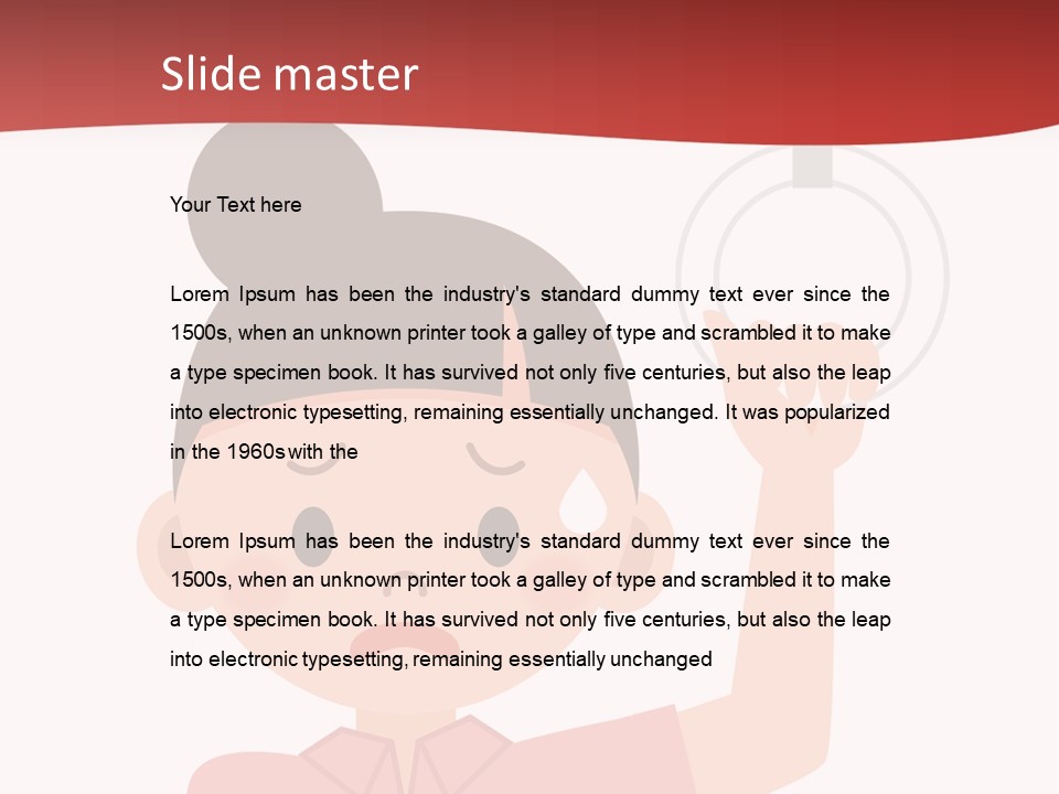 Globe Metropolis Tall PowerPoint Template