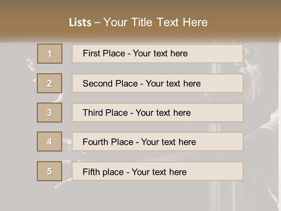 Concept Tall Sphere PowerPoint Template