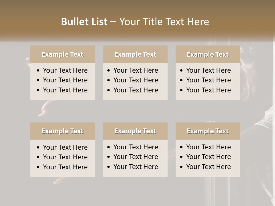 Concept Tall Sphere PowerPoint Template