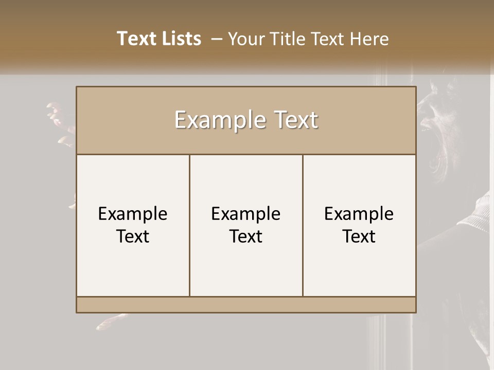 Concept Tall Sphere PowerPoint Template
