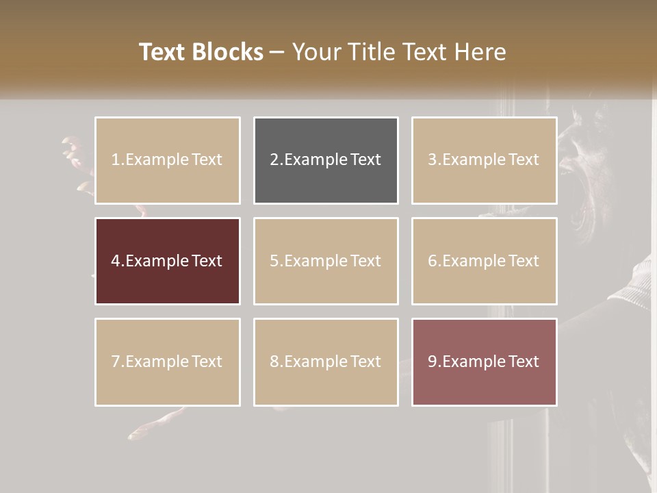 Concept Tall Sphere PowerPoint Template