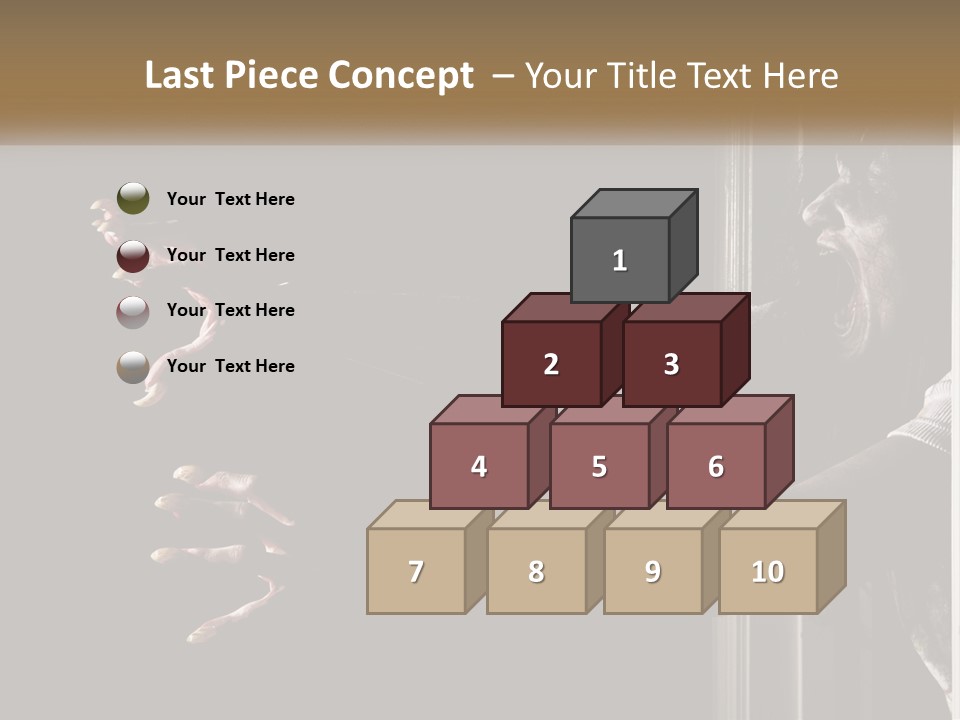 Concept Tall Sphere PowerPoint Template
