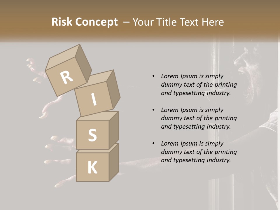 Concept Tall Sphere PowerPoint Template