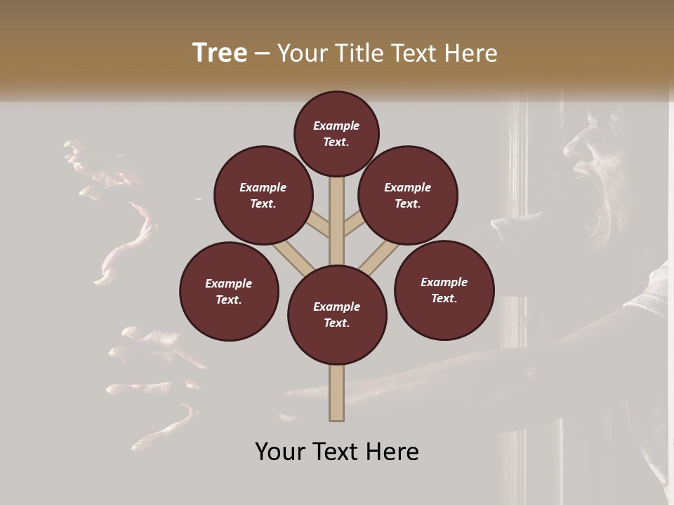 Concept Tall Sphere PowerPoint Template