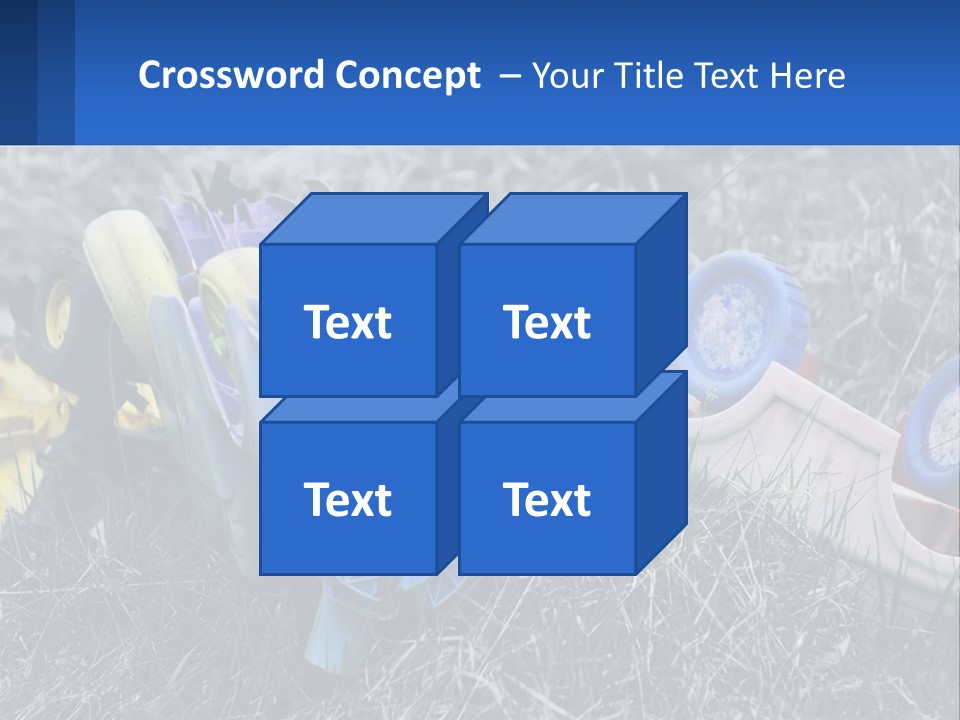 Big Black Background PowerPoint Template