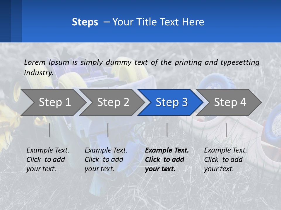 Big Black Background PowerPoint Template