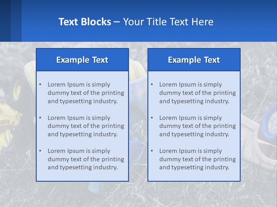Big Black Background PowerPoint Template