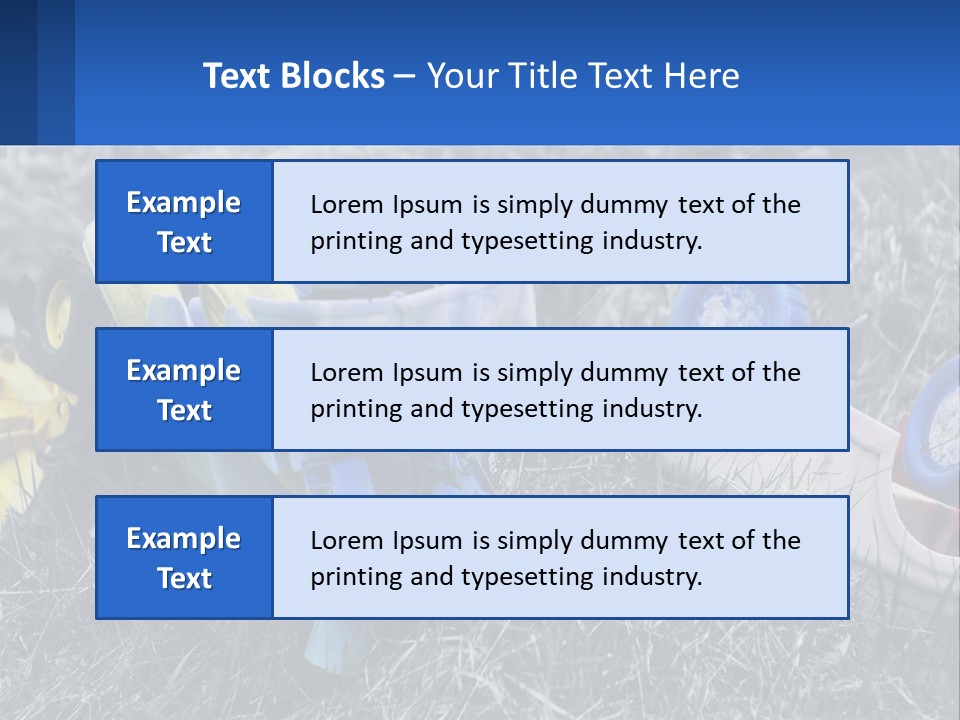 Big Black Background PowerPoint Template