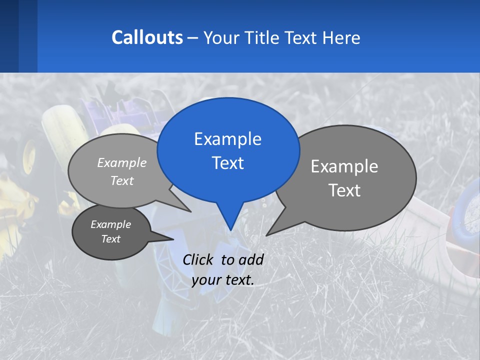Big Black Background PowerPoint Template