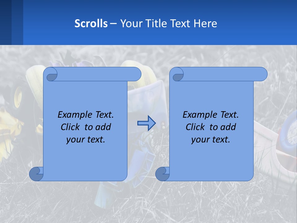 Big Black Background PowerPoint Template