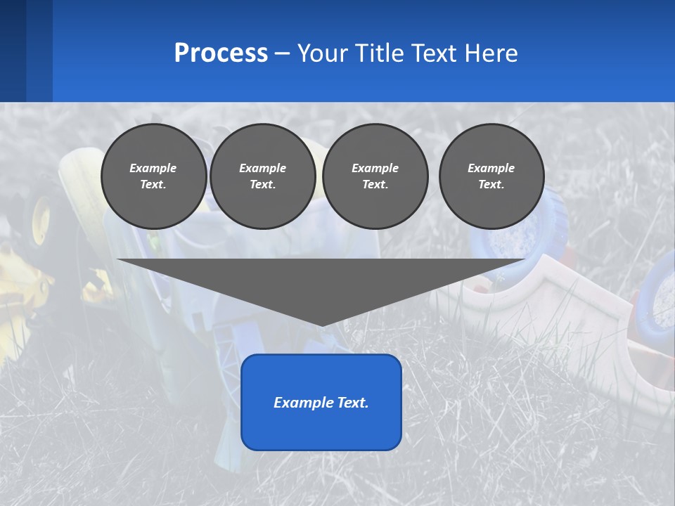 Big Black Background PowerPoint Template