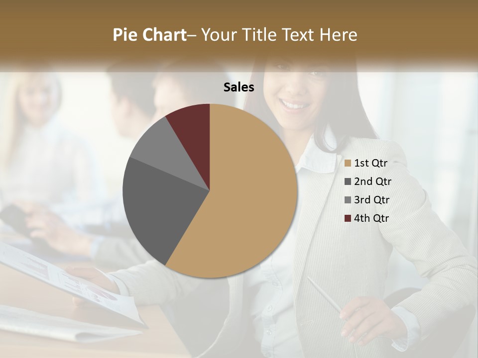 Render Cityscape View PowerPoint Template