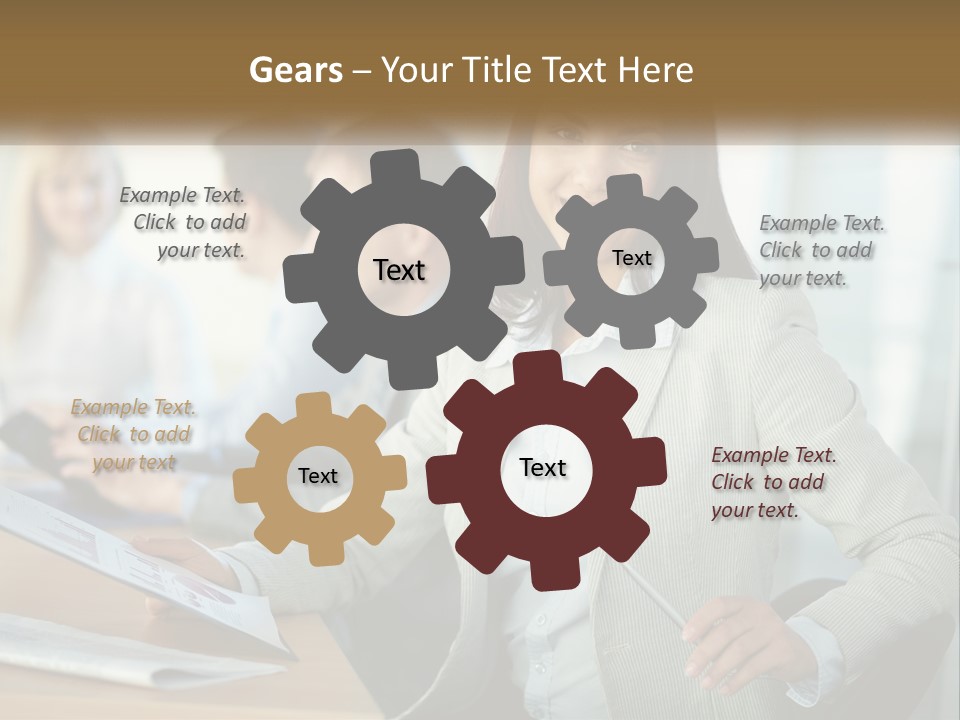 Render Cityscape View PowerPoint Template