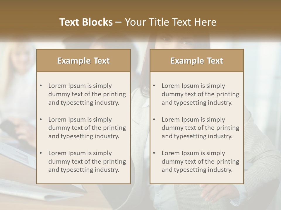 Render Cityscape View PowerPoint Template