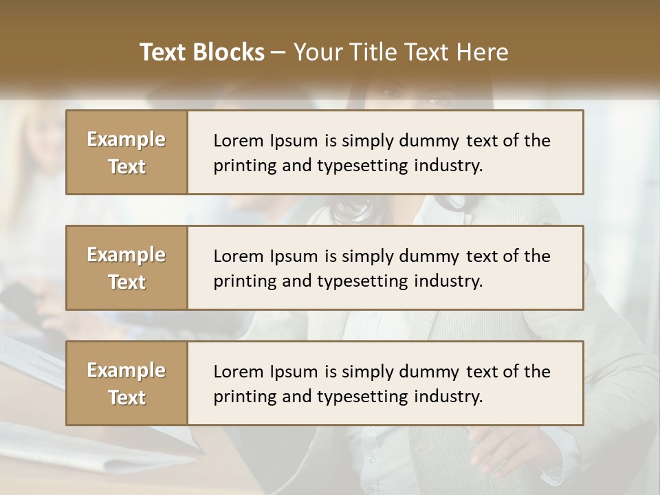 Render Cityscape View PowerPoint Template