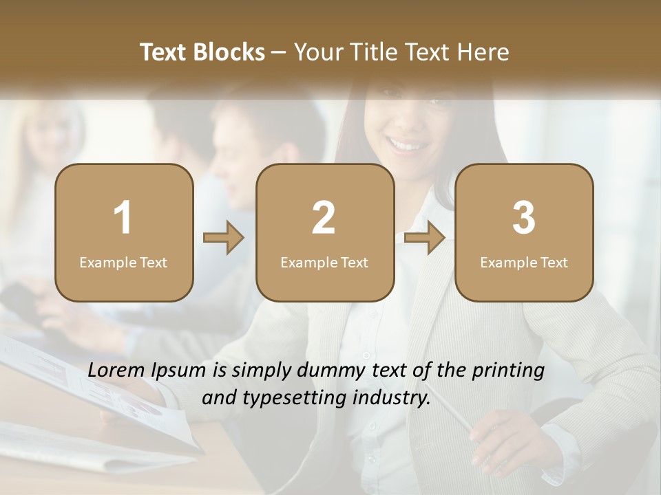 Render Cityscape View PowerPoint Template