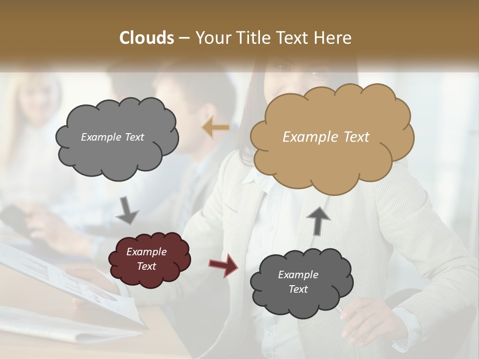 Render Cityscape View PowerPoint Template