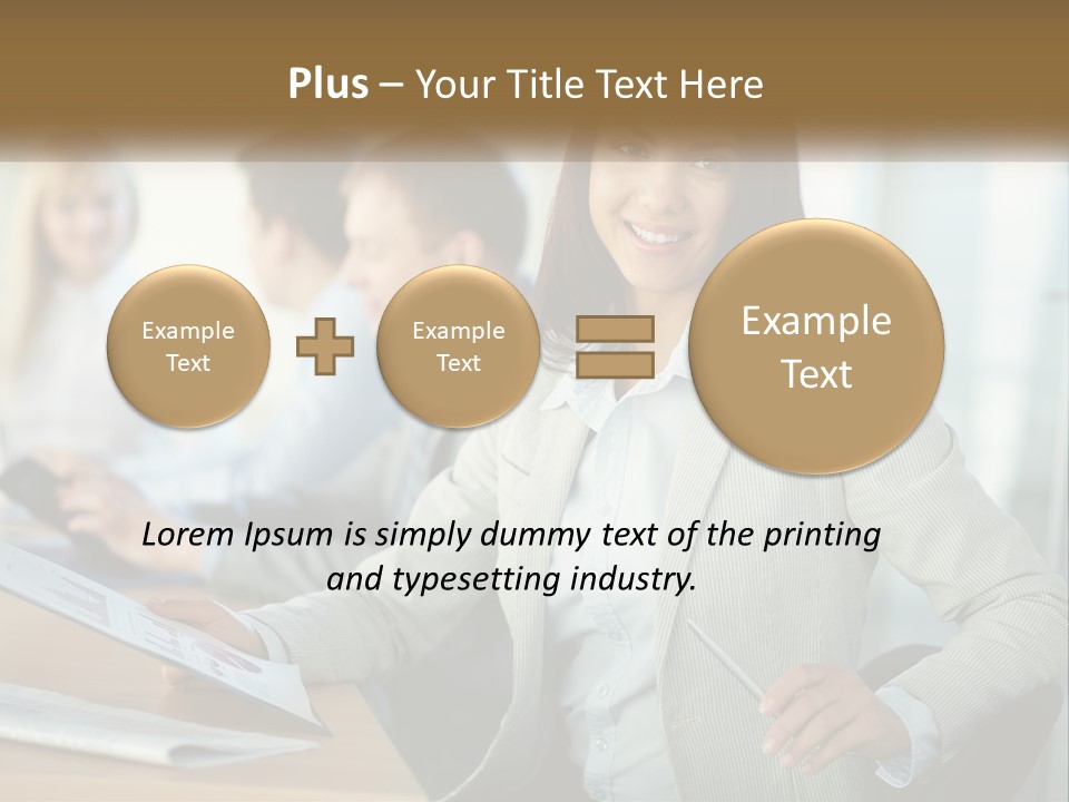 Render Cityscape View PowerPoint Template