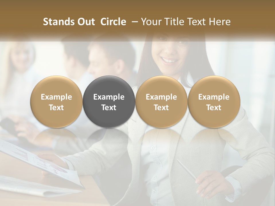 Render Cityscape View PowerPoint Template