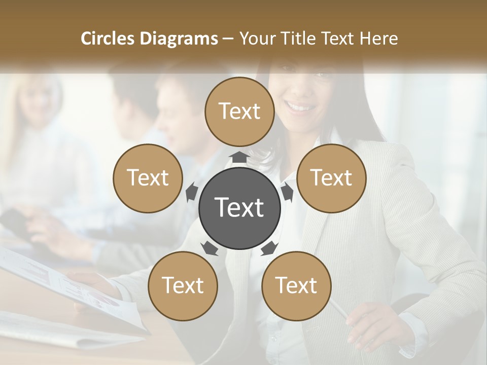 Render Cityscape View PowerPoint Template