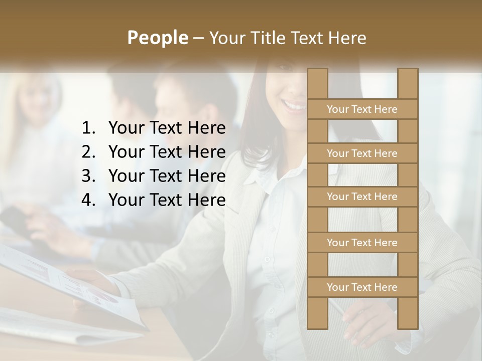 Render Cityscape View PowerPoint Template