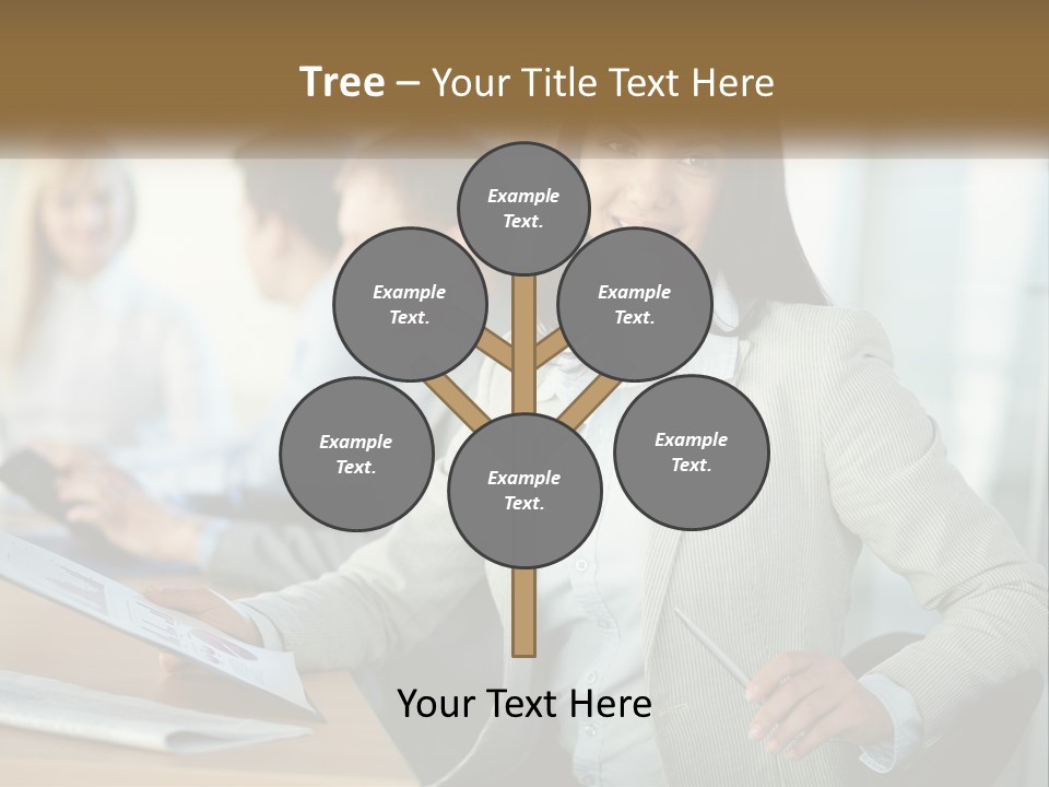 Render Cityscape View PowerPoint Template