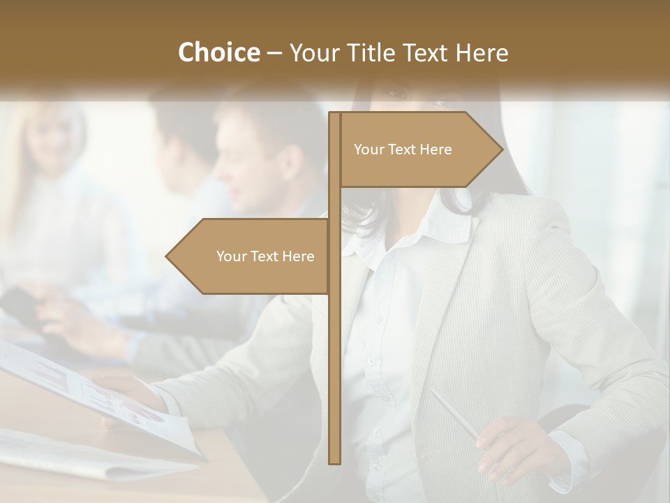 Render Cityscape View PowerPoint Template