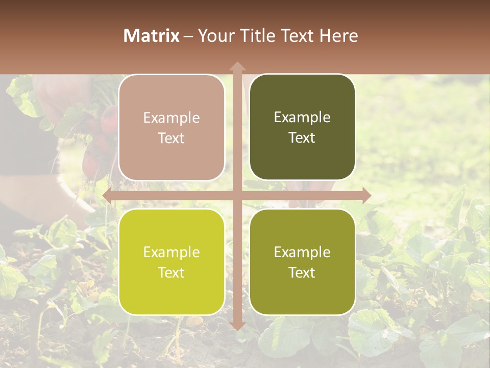 Cube Building World PowerPoint Template