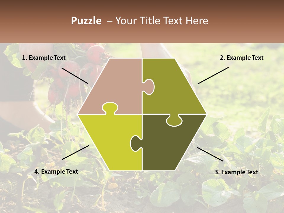 Cube Building World PowerPoint Template