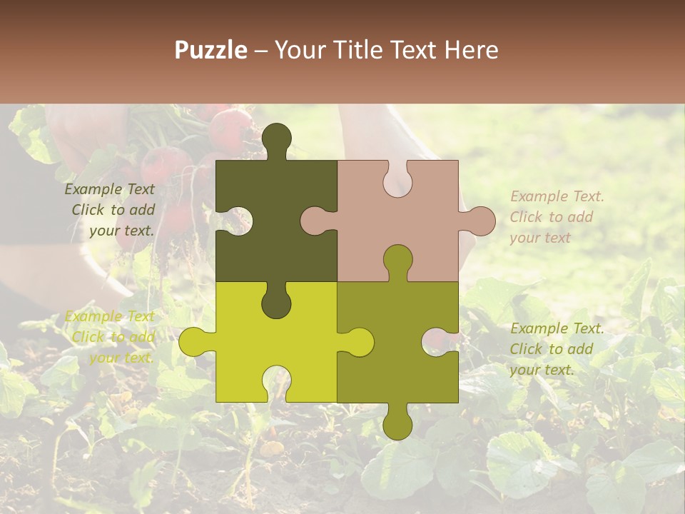 Cube Building World PowerPoint Template