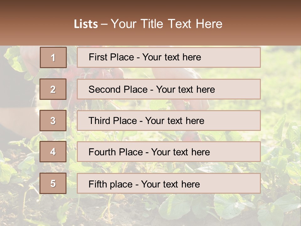 Cube Building World PowerPoint Template