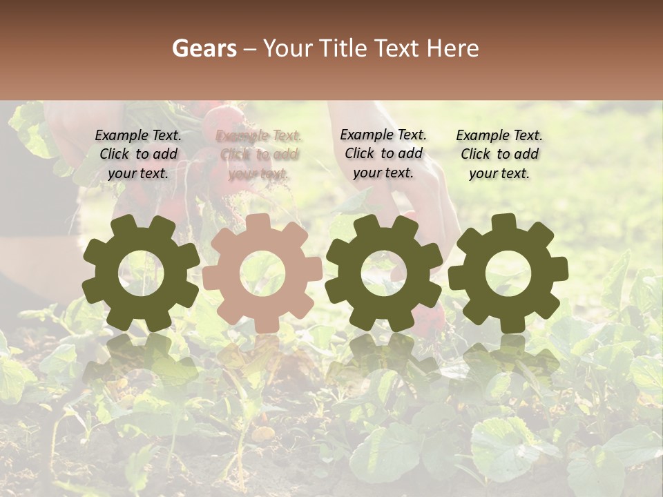 Cube Building World PowerPoint Template