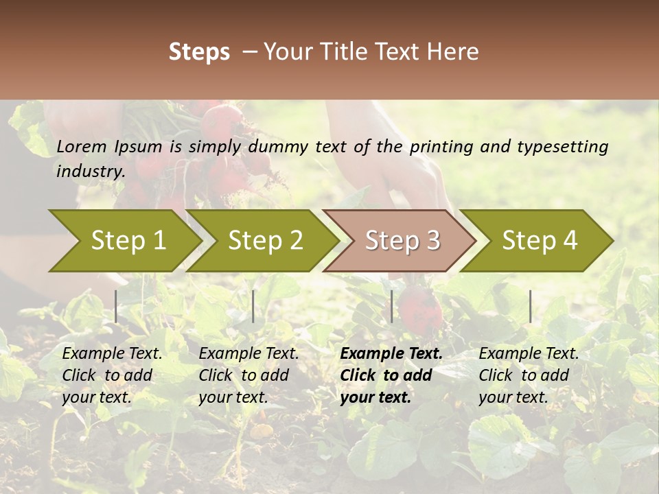 Cube Building World PowerPoint Template