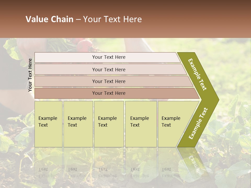 Cube Building World PowerPoint Template