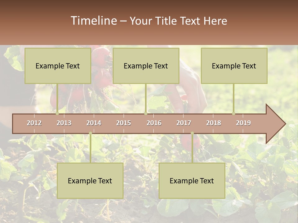 Cube Building World PowerPoint Template