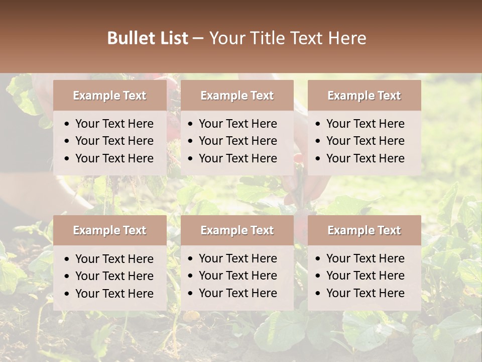 Cube Building World PowerPoint Template