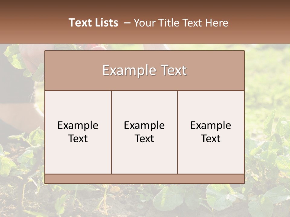 Cube Building World PowerPoint Template