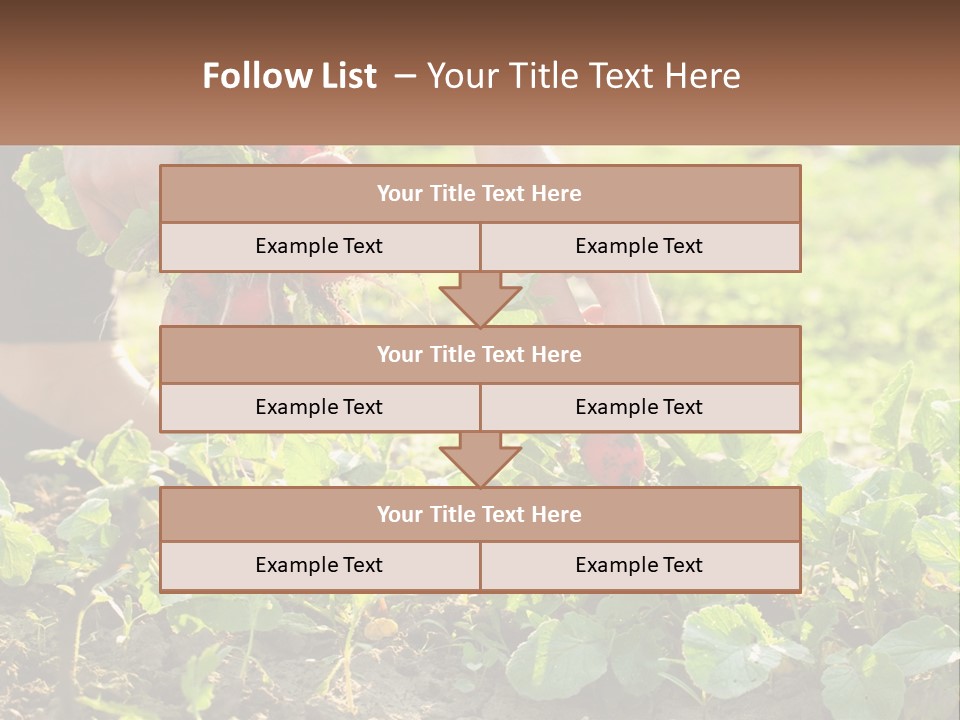 Cube Building World PowerPoint Template