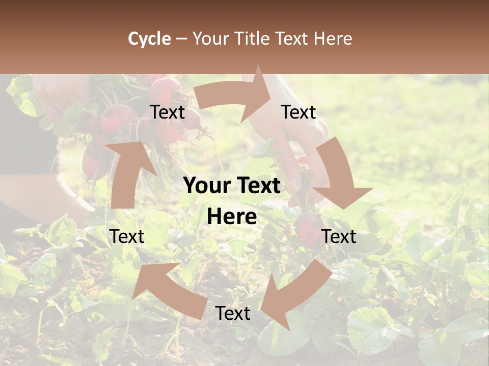 Cube Building World PowerPoint Template