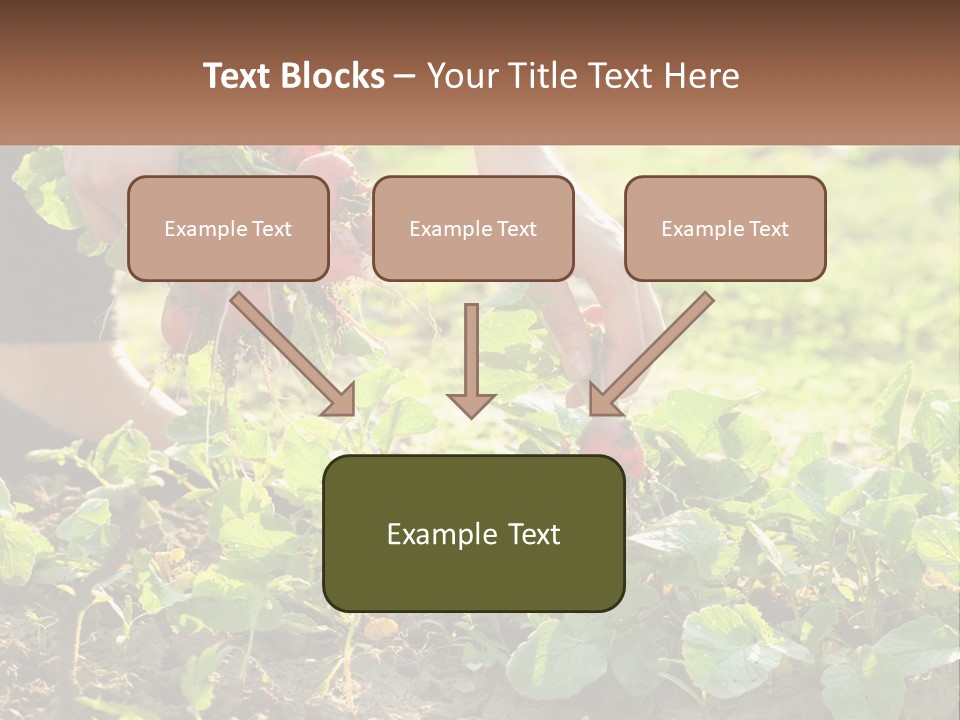 Cube Building World PowerPoint Template