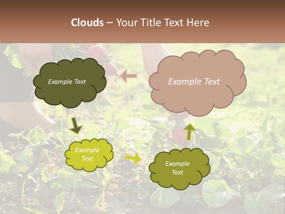 Cube Building World PowerPoint Template