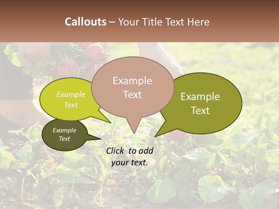 Cube Building World PowerPoint Template