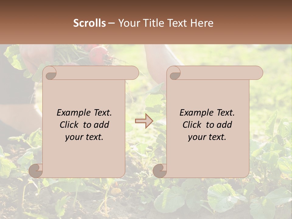 Cube Building World PowerPoint Template